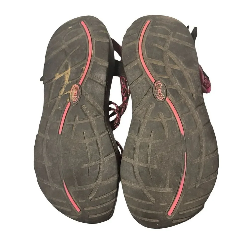 Chaco Womens ZCloud X2 Foliole Magenta Pink Black Sport Sandals Shoes